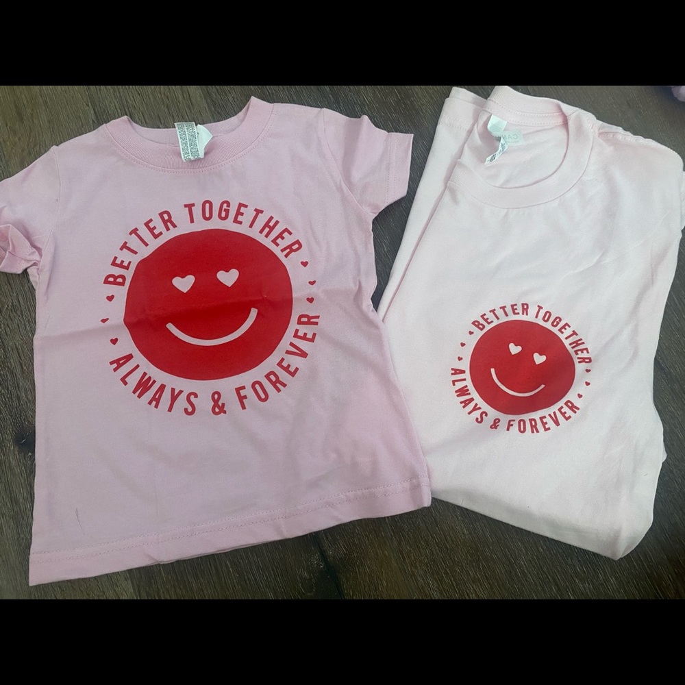 Mommy baby shirts